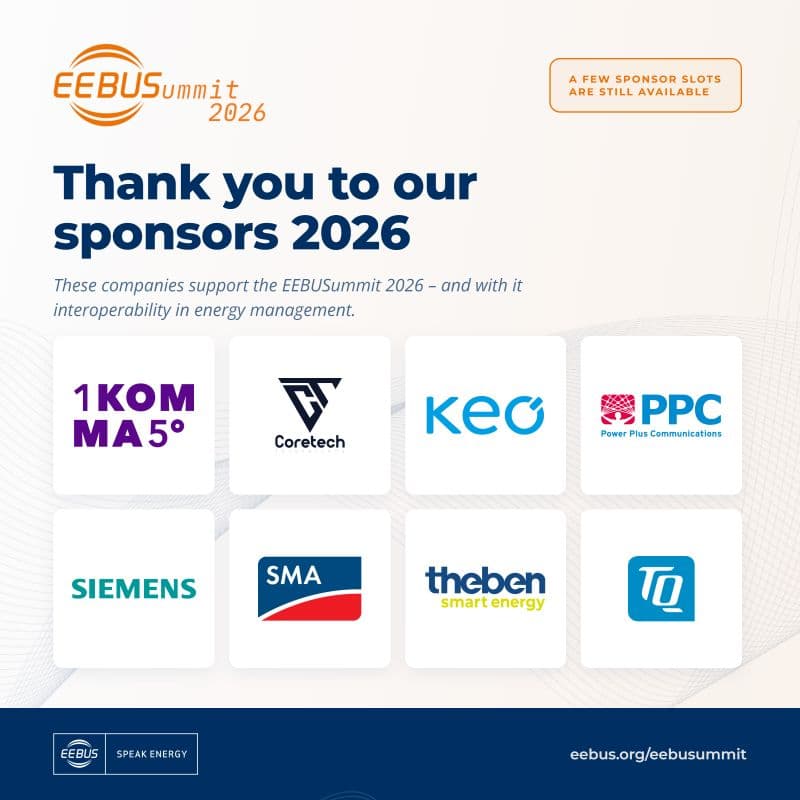 Coretech Innovations Sponsors EEBUS Summit 2026
